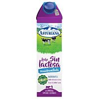 Asturiana leche semidesnatada sin lactosa 1 l
