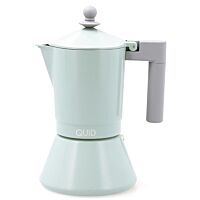 QD cafetera aluminio inducción 6 tazas