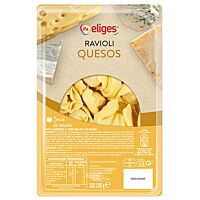 Eliges pasta ravioli quesos 250 g