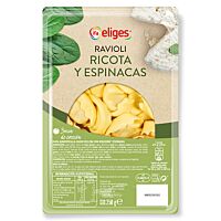 Eliges pasta ravioli ricotta y espinacas 250 g