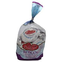 Ponderosa roscos de vino dulce y almendra 350 g