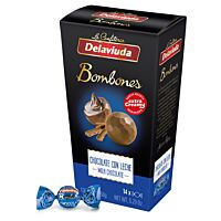 Delaviuda bombón de chocolate con leche 150 g
