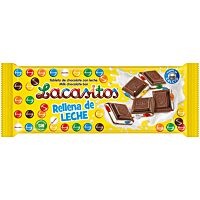 Lacasitos tableta de chocolate rellena de leche 100 g
