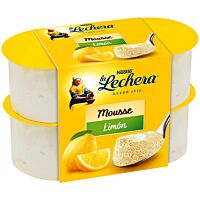 La Lechera mousse sabor limón de 4 x 59 g