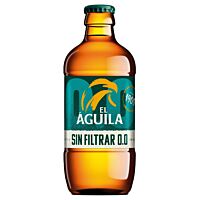El Águila cerveza sin filtrar 0,0 33 cl