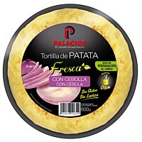 Palacios tortilla con cebolla fresca 600 g