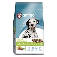 Ifa Amigo perro multicomponentes carne, pollo, arroz y vegetales 4 kg