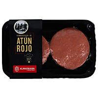 Burger atún rojo congelado 2 x 120 g PETACA CHICO