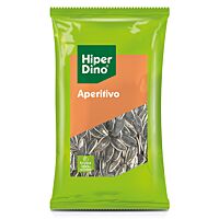 HiperDino pipa de girasol tostada aguasal 200 g
