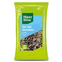 HiperDino pipa de girasol tostada sin sal 200 g