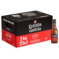 Estrella Galicia cerveza especial 24 x 25 cl