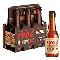 1906 cerveza reserva especial 6 x 20 cl
