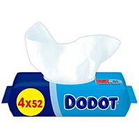 Dodot toallitas 4 x 52 ud