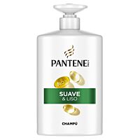 Pantene champú suave & liso 1 l