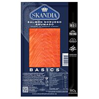 Skandía salmón ahumado basics 80 g