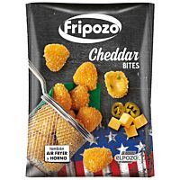 Fripozo cheddar bites 250 g