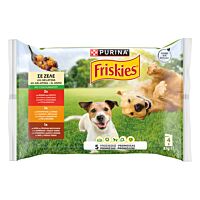 Friskies perro adulto pollo, cordero y buey 4 x 85 g