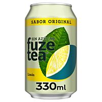 Fuze tea sabor limón sin azúcar 33 cl