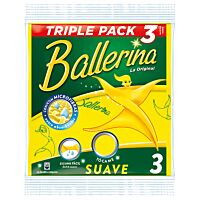 Ballerina bayeta amarilla 3 ud