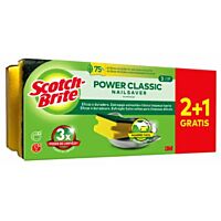 Scotch-Brite estropajo clásico 2 + 1 ud