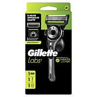 Gillette maquinilla labs barra exfoliante + colgador 1 ud