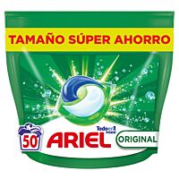 Ariel detergente en cápsulas original 50 lv