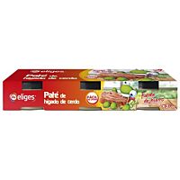 Ifa Eliges paté de cerdo 3 x 78 g