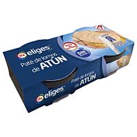 Ifa Eliges paté de lomos de atún 2 x 78 g