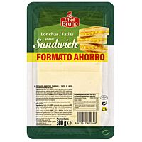 La Fuente queso lonchas sandwich 300 g LA LEYENDA