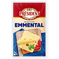 Président queso emmental lonchas 80 g
