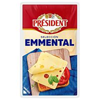 Président queso emmental lonchas 80 g PRESIDENT