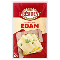 Président queso edam lonchas 100 g PRESIDENT