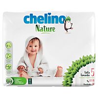 Chelino nature pañal talla 5 30 ud