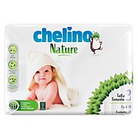Chelino nature pañal talla 3 36 ud