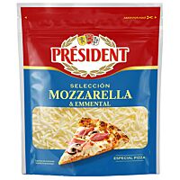 President queso rallado para pizza 150 g