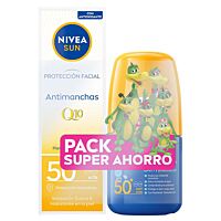 Nivea pack niños p&c FP50 50 ml + facial solar 50 ml