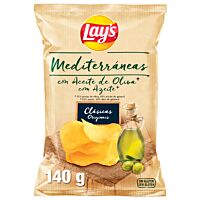 Lay´s papas fritas sabor mediterráneas 140 g