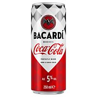 Bacardi ron & Coca-Cola 25 cl