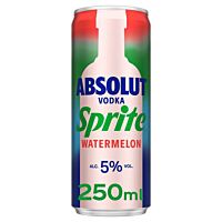 Absolut vodka & Sprite watermelon 25 cl