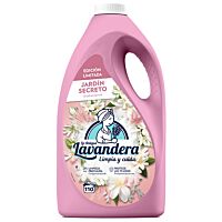 La Lavandera detergente liquido jardín secreto 110 lv