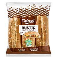 Dulcesol pan hot dog corte rústico 330 g