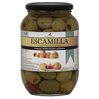 Escamilla aceituna gordal sin hueso aliñada 400 g