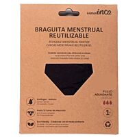 Inca braguita menstrual reutilizable M