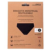 Inca braguita menstrual reutilizable S