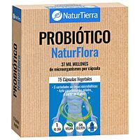 Naturtierra probiótico naturflora defensas 15 dosis