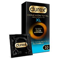 Durex preservativo conexión total XL 10 ud