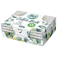 Bel bastoncillos algodón viaje 60 ud