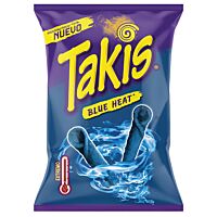 Takis aperitivos de maiz frito blue heat 130 gr