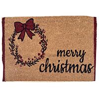 Felpudo navideño Merry X-mas