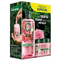 Herbal Essences rose pack champú 350 ml + mascarilla 500 ml